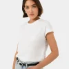 Forcast Sara Cotton Tee* T-Shirts & Tops|Work Tops