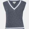 Forcast Sarah V-neck Knit* T-Shirts & Tops|Work Tops