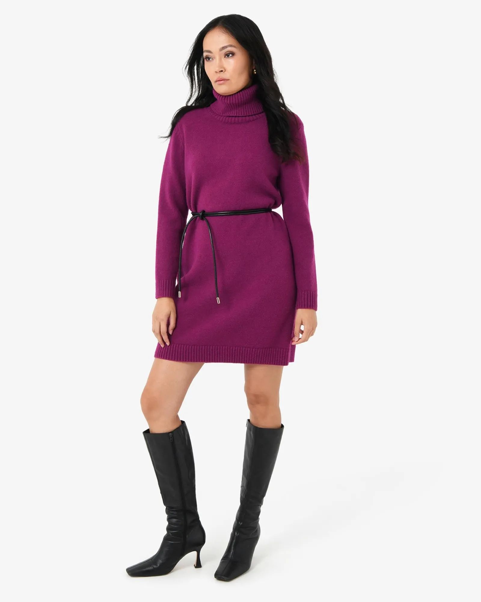 Forcast Sasha Wool Blend Knit Dress* Mini Dresses|Mini Dresses