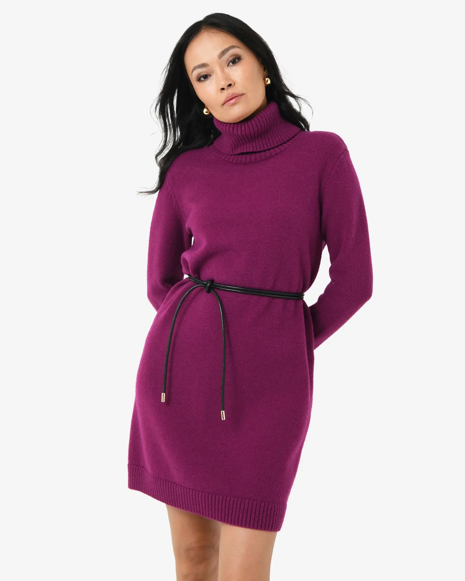 Forcast Sasha Wool Blend Knit Dress* Mini Dresses|Mini Dresses