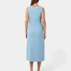 Forcast Serena Cowl Neck Dress* Midi Dresses|Midi Dresses