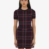 Forcast Siane Check Knit Dress* Mini Dresses|Mini Dresses