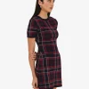 Forcast Siane Check Knit Dress* Mini Dresses|Mini Dresses