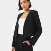 Forcast Sofia Cropped Blazer* Long Sleeve Tops|Work Tops