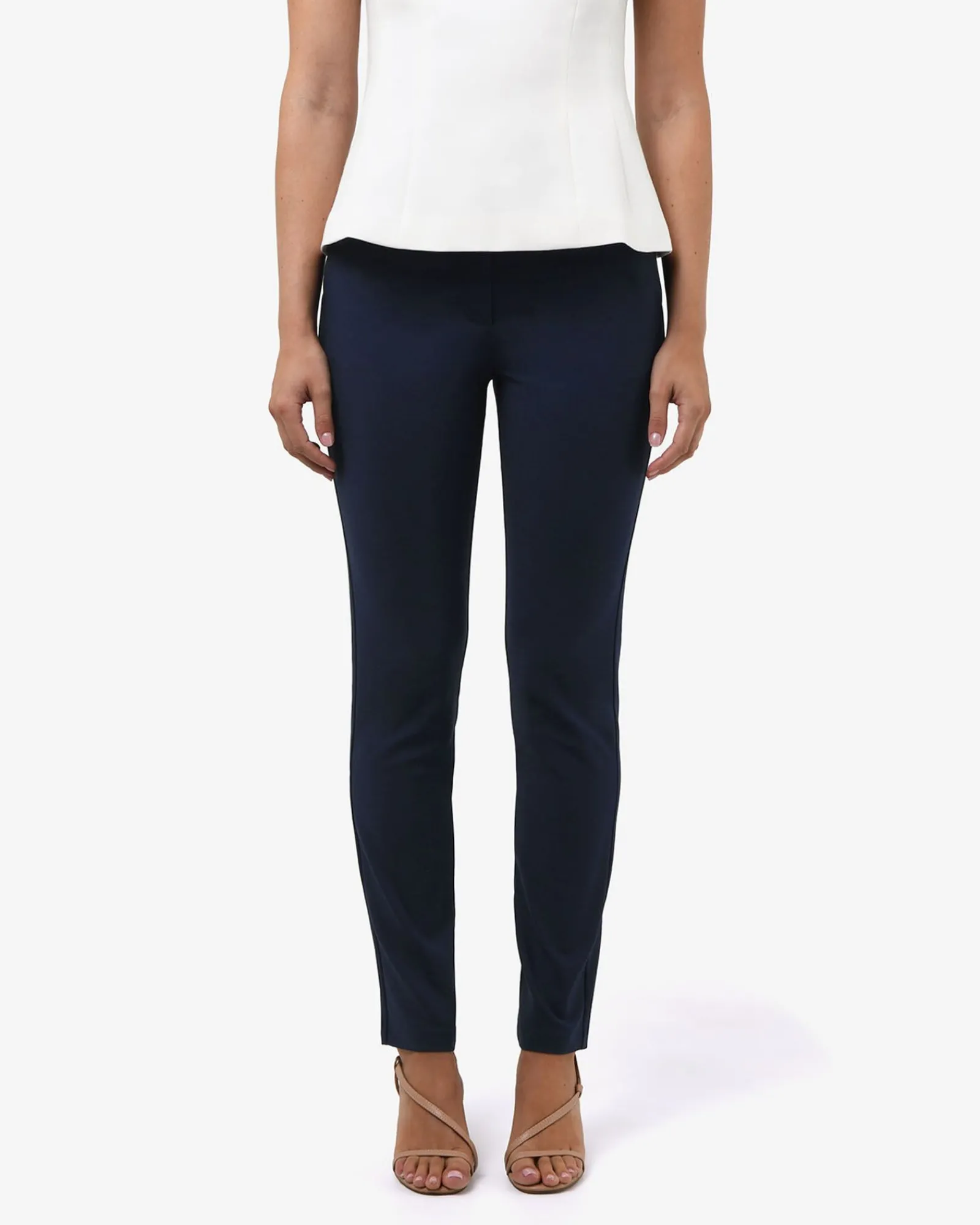Forcast Stella Tall Trousers* High-Waisted Pants|Slim Leg Pants