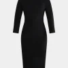Forcast Sutton Ponte Dress* Midi Dresses|Midi Dresses