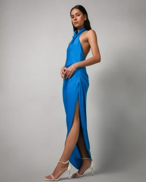 Forcast Sydney Backless Draped Dress* Maxi Dresses|Maxi Dresses