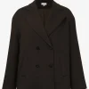 Forcast Tamara Cropped Peacoat* Coats|Work Jackets