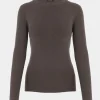 Forcast Tania Crew Neck Knit* Long Sleeve Tops|Work Tops