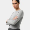 Forcast Tania Crew Neck Knit* Long Sleeve Tops|Work Tops
