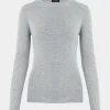 Forcast Tania Crew Neck Knit* Long Sleeve Tops|Work Tops