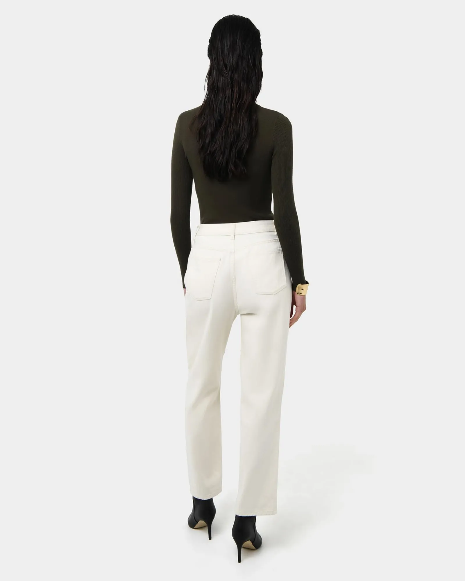 Forcast Tania Crew Neck Knit* Long Sleeve Tops|Work Tops