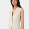 Forcast Valeria Buttoned Linen Dress* Mini Dresses|Mini Dresses