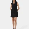 Forcast Valeria Buttoned Linen Dress* Mini Dresses|Mini Dresses