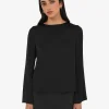 Forcast Valeria Long Sleeve Top* Work Tops|Matching Sets