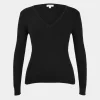 Forcast Vicky V-neck Knit* Long Sleeve Tops|Work Tops