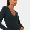 Forcast Vicky V-neck Knit* T-Shirts & Tops|Long Sleeve Tops