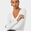 Forcast Vicky V-neck Knit* T-Shirts & Tops|Long Sleeve Tops