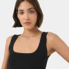 Forcast Vivi Rib Knit Tank Top* T-Shirts & Tops|Work Tops