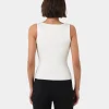 Forcast Vivi Rib Knit Tank Top* T-Shirts & Tops|Work Tops