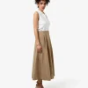 Forcast Willow Cotton Belted Skirt* Conscious|Midi & Maxi Skirts