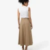 Forcast Willow Cotton Belted Skirt* Conscious|Midi & Maxi Skirts