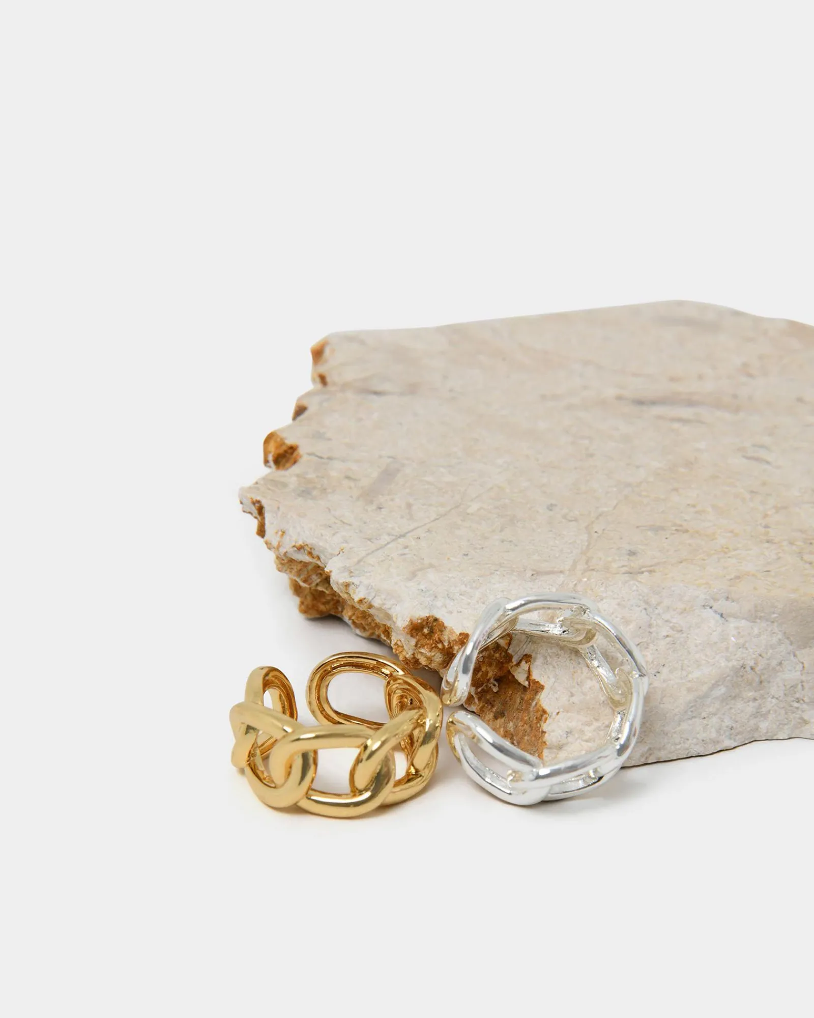 Forcast Wonder Chain Ring* Rings|Silver Collection