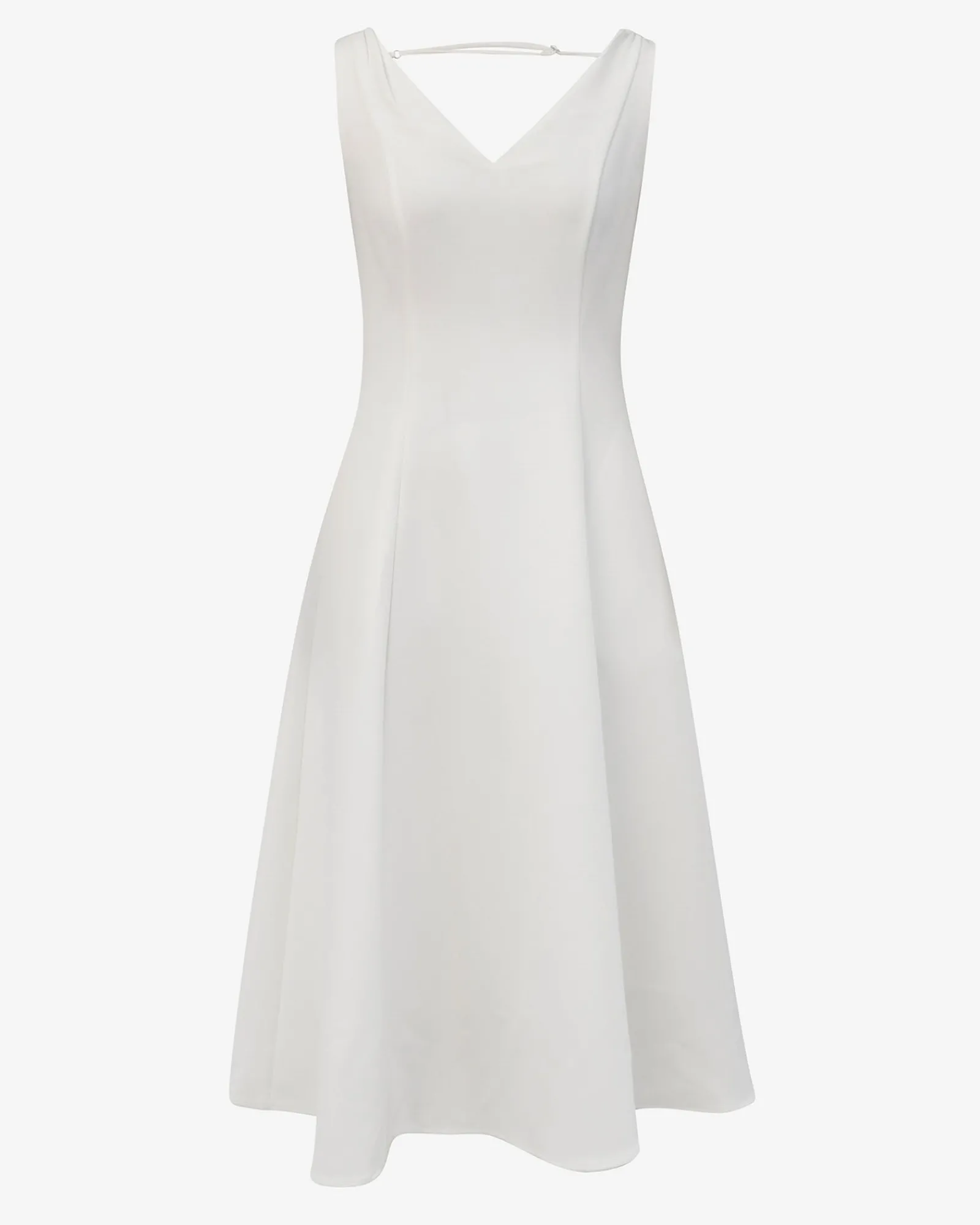 Forcast Yana V Neck Panel Dress* Midi Dresses|Midi Dresses