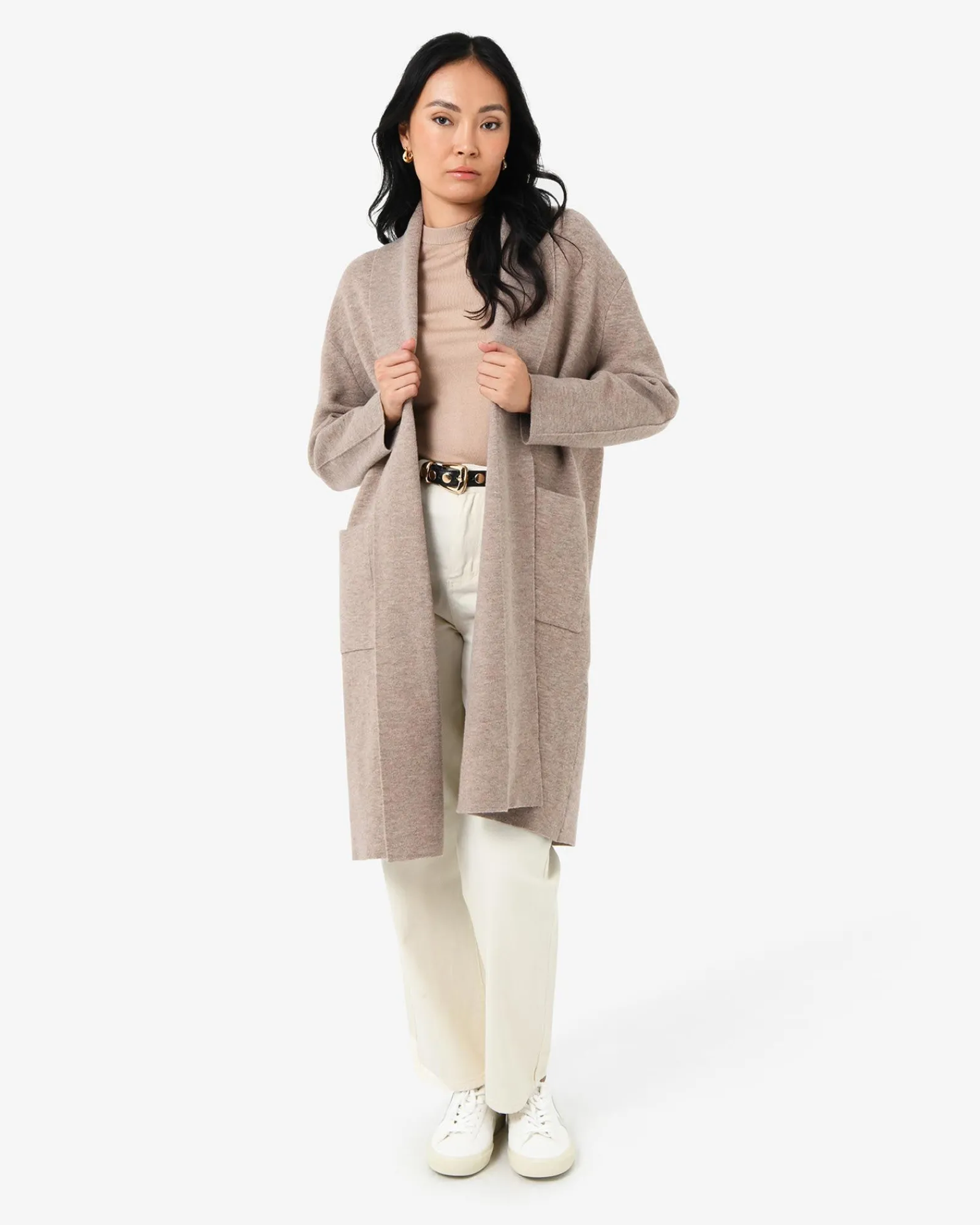 Forcast Yara Wool Blend Coatigan* Coats