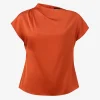 Forcast Zafina Pleated Draped Top* T-Shirts & Tops|Work Tops