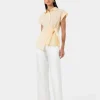 Forcast Zalia Tie Button Shirt* T-Shirts & Tops|Shirts & Blouses